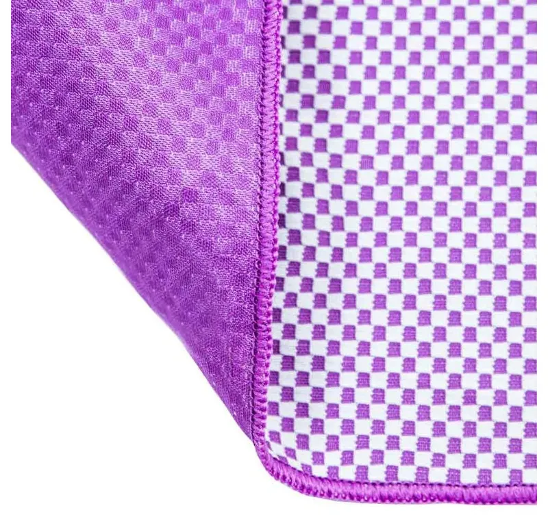 pandoo pandoo Reisehandtuch Reisehandtuch mit Bambus Aktivkohlefasern, Lila, – Produktbild 4 von 5