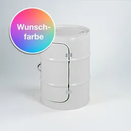 Lockengelöt Lockengelöt Minibar mit Tür aus einem kleinen Ölfass Hamburger Ölfass, made in Hamburg. – Produktbild 1 von 1