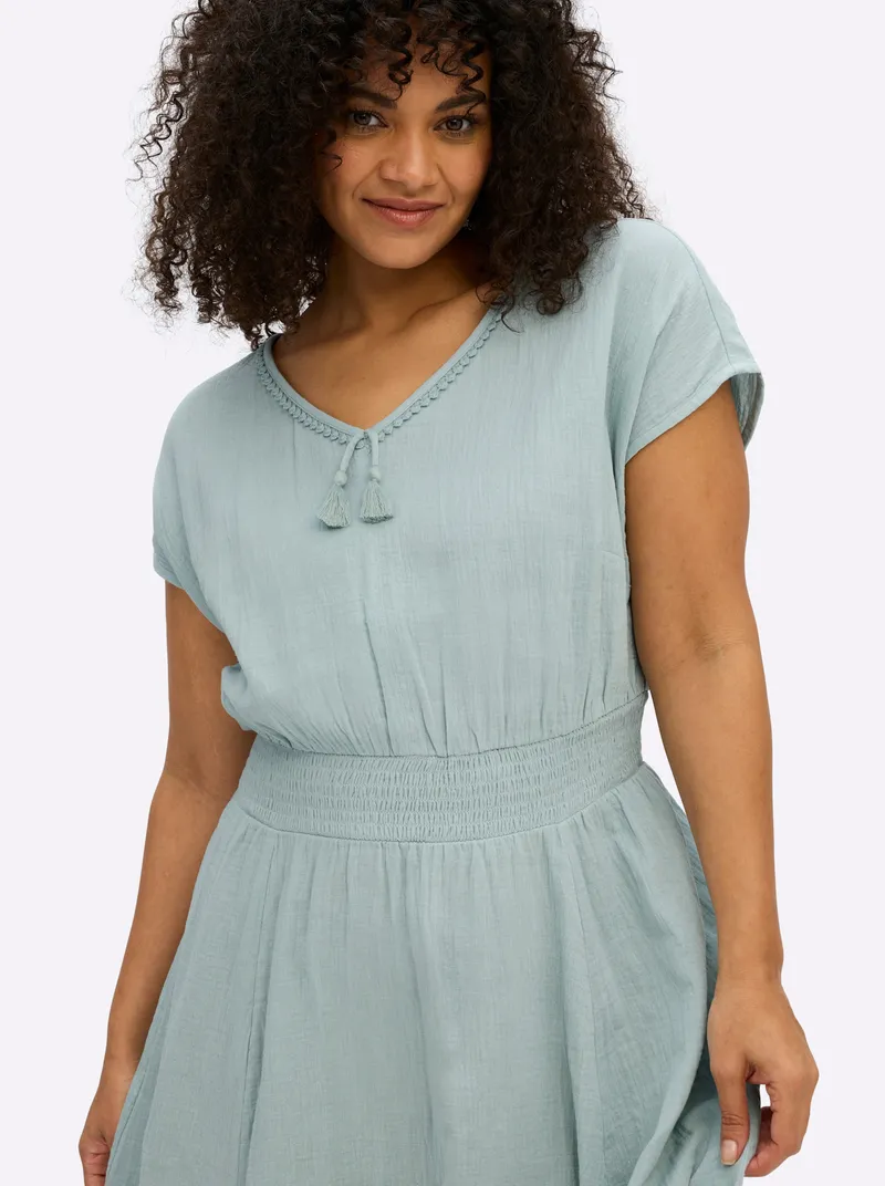 sheego Sommerkleid, Kalkmint, – Produktbild 2 von 2