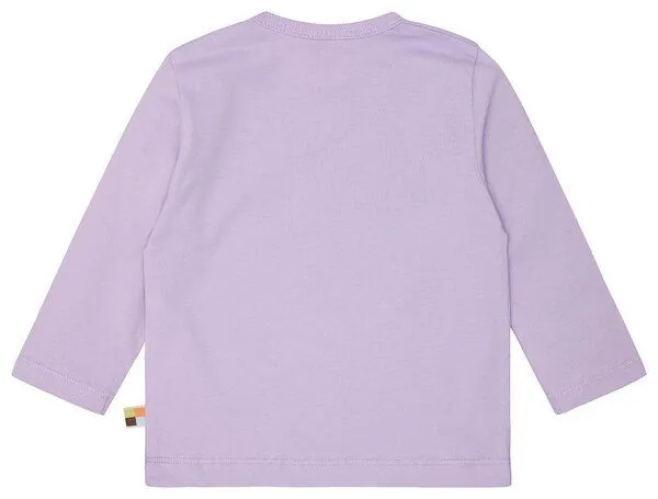 loud + proud loud + proud Babys & Kinder Shirt mit Druckmotiv, GOTS-zertifiziert, Lilac, – Produktbild 1 von 2