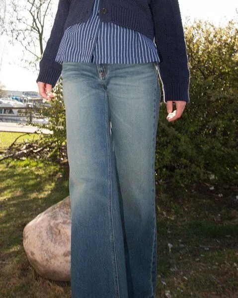 Nudie Jeans Nudie Jeans Wide Heidi Jeans - Summer Shadow – Produktbild 2 von 4
