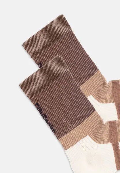 DillySocks DillySocks Sportsocken „Active Performance“, Braun,weiss,beige, – Produktbild 4 von 4