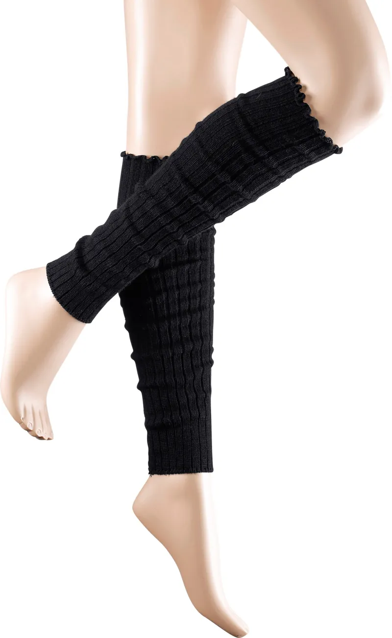 wäschepur Damen-Stulpen schwarz, Schwarz, – Produktbild 2 von 3