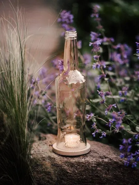 MaBe MaBe Windlicht - Aperol Upcycling - rank & schlank - macht nachhaltig Eindruck – Produktbild 3 von 4