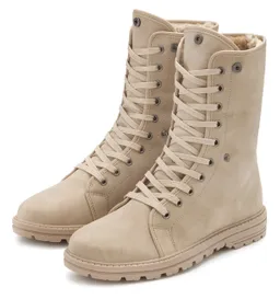 Lascana Lascana Stiefelette beige – Produktbild 1 von 1