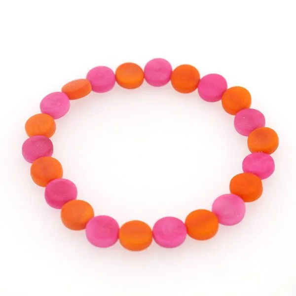 Mekhada Mekhada Tagua Armband DULCES, Grau, – Produktbild 2 von 2