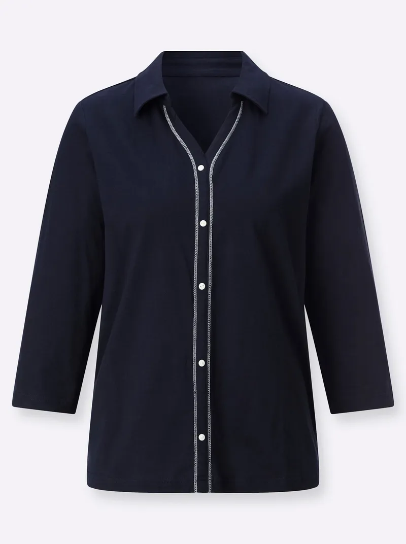Witt Poloshirt marine, Marine, – Produktbild 1 von 2