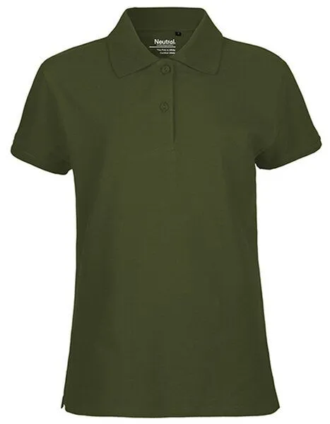 Neutral Neutral® Herren Unisex Poloshirt Pique Polo, Military, – Produktbild 1 von 4