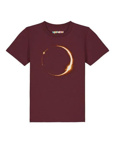 watabout.kids watabout.kids T-Shirt Kinder Feuerring, Burgundy, – Produktbild 1 von 2