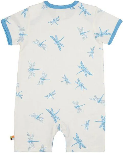 loud + proud loud + proud Babys & Kinder Spieler Druck, GOTS-zertifiziert, Basin(blau), – Produktbild 2 von 2
