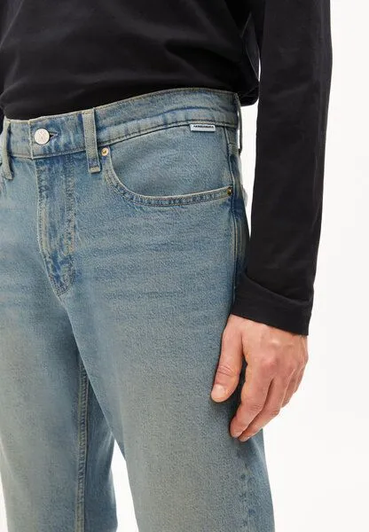ARMEDANGELS ARMEDANGELS DYLAANO Herren Straight Jeans Bio-Baumwoll Mix Comfort-Stretch, Blue, – Produktbild 3 von 4