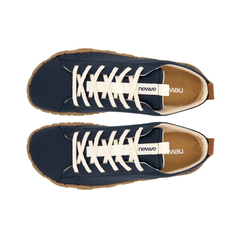 newve newve Herren vegan Sneaker Stepline Midnight, Extra dunkelblau, – Produktbild 2 von 2