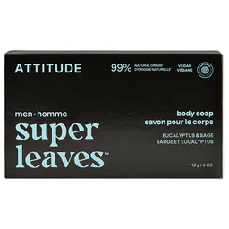 Attitude Attitude Super Leaves Körperseife für Männer - Eucalyptus & Salbei – Produktbild 1 von 1
