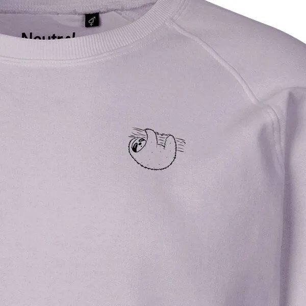 HANDGEDRUCKT HANDGEDRUCKT "Baumelmeister" Unisex Sweatshirt Neutral, Dustypurple, – Produktbild 1 von 3
