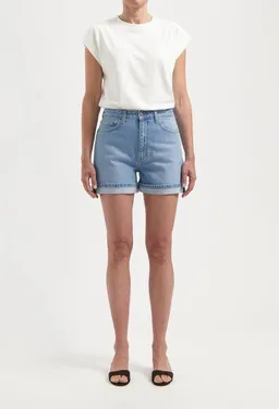 MUD Jeans MUD Jeans Damen Jeans "Jazz Short - Light Stone Vintage" – Produktbild 1 von 1