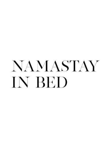 Photocircle Photocircle Poster / Leinwandbild - Namastay in Bed – Produktbild 5 von 8