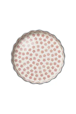 Tranquillo Quicheform RETRO 27 cm - rot – Produktbild 1 von 1