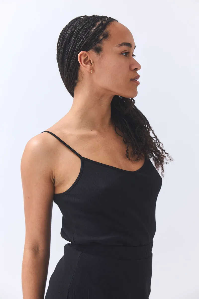 Baìge the Label Baìge the Label Damen vegan Oberteil Bria, Schwarz, – Produktbild 1 von 2