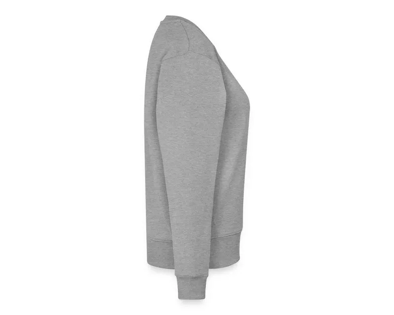 Spreadshirt Sweatshirt Peanuts Snoopy Und Woodstock Damen Premium Pullover (1-tlg) Normaler Schnitt für optimale Passform, Grau, – Produktbild 4 von 4