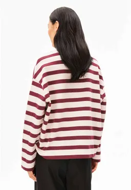 ARMEDANGELS ARMEDANGELS Damen vegan Sweatshirt Iconic A Von Frankaa Rot – Produktbild 1 von 1