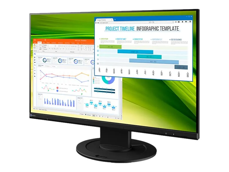 Eizo Nanao Eizo Nanao EIZO FlexScan EV2360-BK | ev2360-bk | LED-Monitor - 57.2 cm (22.5") – Produktbild 2 von 2