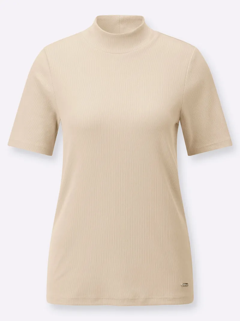 Witt Stehkragenshirt elfenbein, Elfenbein, – Produktbild 1 von 2