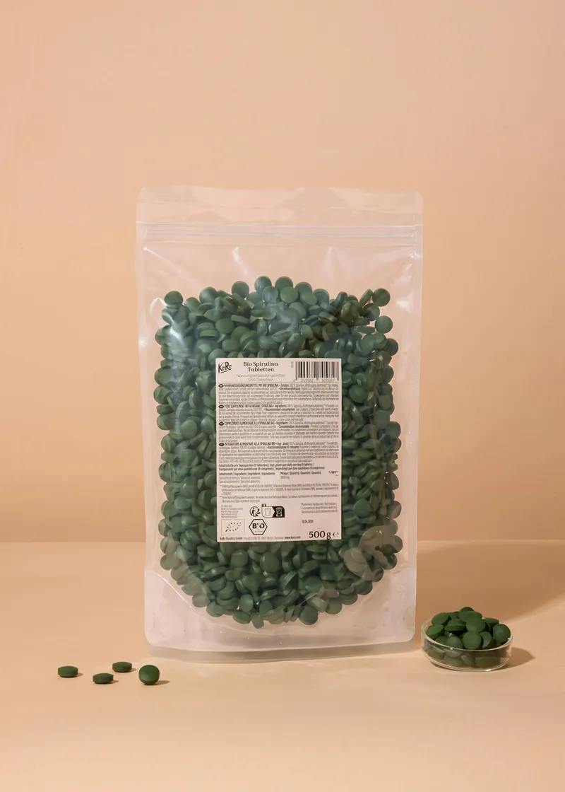 KoRo Bio Spirulina Tabletten 500 g – Produktbild 1 von 5