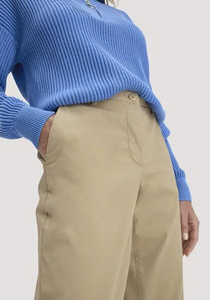 hessnatur hessnatur Hose Chino Regular aus Bio-Baumwolle, Goldsand, – Produktbild 2 von 4