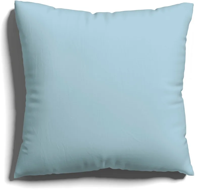 Schlafgut Schlafgut Kissenbezug EASY JERSEY Kissenhülle 100% Baumwolle, weicher Edel-Jersey, bügelfrei, (1 Stück), mit farblich angepasstem Reißverschluss, pflegeleicht, formstabil, Blau, – Produktbild 1 von 5