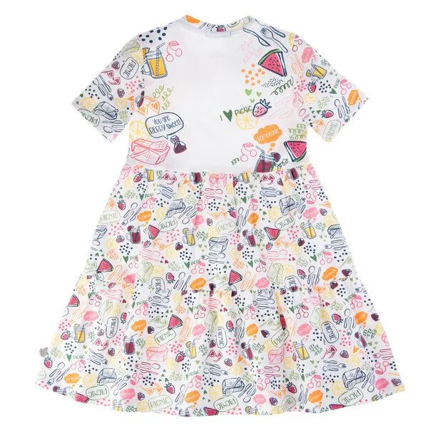 Marraine Kids Marraine Kids T-Shirtkleid aus Bio Baumwolle "Juicy" – Produktbild 3 von 4
