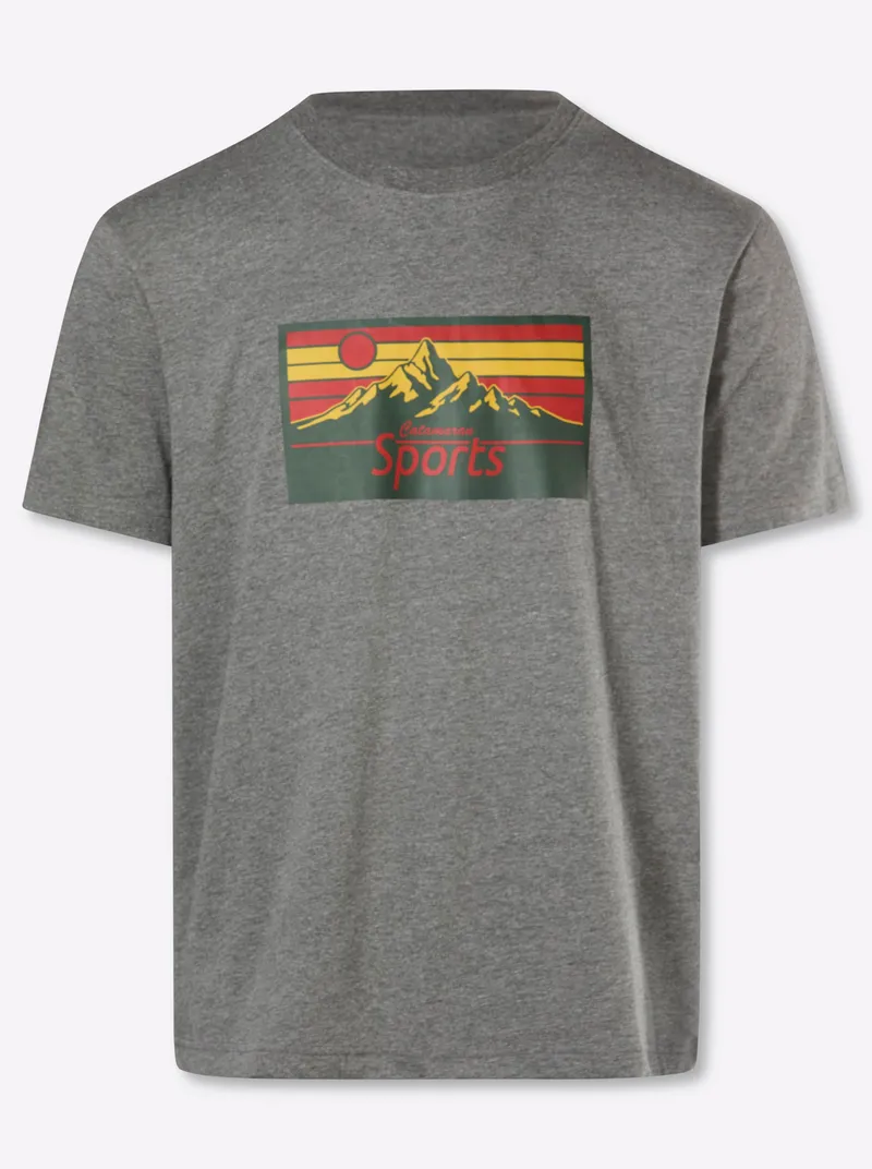 Catamaran Sports Freizeitshirt anthrazit-meliert, Anthrazit-meliert, – Produktbild 1 von 2