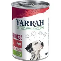 Yarrah YARRAH Bio-Nassfutter für ausgewachsene Hunde, Rind, 405 g – Produktbild 1 von 1