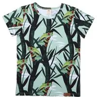 Walkiddy Baby T-Shirt GOTS zertifiziert – Grün mit Froschmotiv, Kurzarm, weich & bequem | von Walkiddy – Produktbild 1 von 1