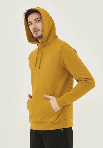 ORGANICATION ORGANICATION Hoodie aus Bio-Baumwolle, Tobacco, – Produktbild 4 von 4