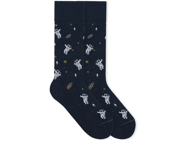 von Jungfeld von Jungfeld Bio-Socken 'Astro', Navyblau, – Produktbild 1 von 1