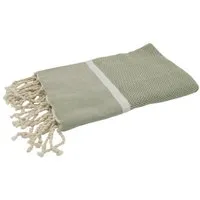 Just Be Just Be Hamamtuch / Strandtuch Chevron, Khaki, – Produktbild 1 von 1