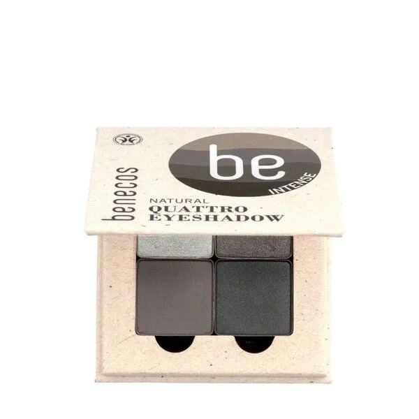 Benecos Benecos Natural Quattro Eyeshadow Smoky Eyes – Produktbild 2 von 7
