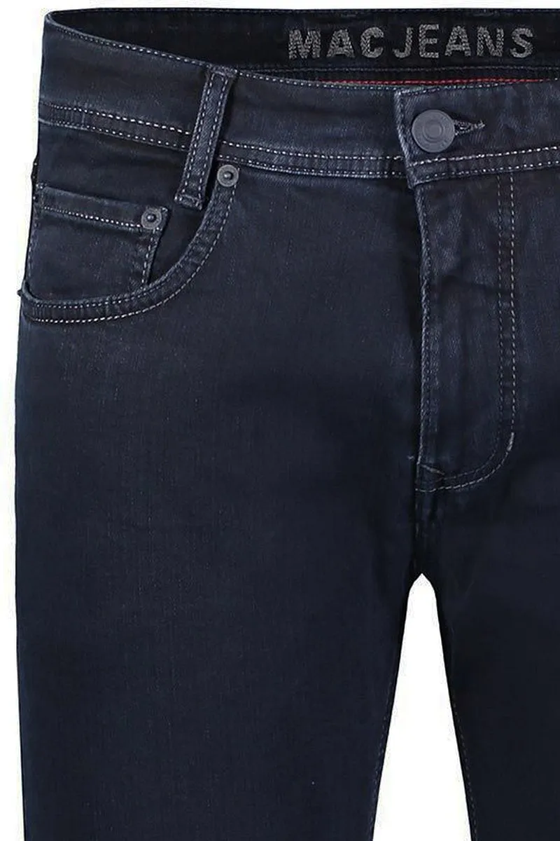 MAC Mac Hose Arne Stretch Blue Schwarz H799 - Größe W 38 - L 32, Blau, – Produktbild 2 von 2