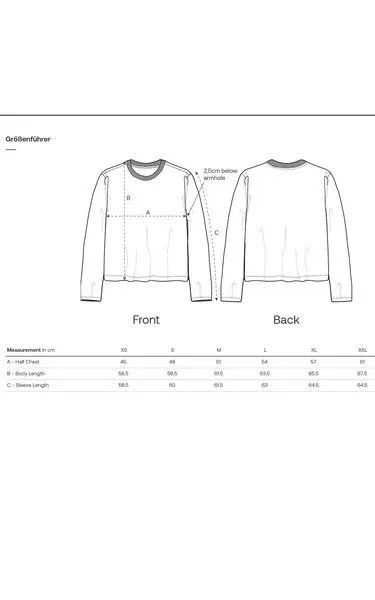 Life-Tree Life-Tree Longsleeve aus Biobaumwolle Fairwear für Damen WoodenIris, Blau, – Produktbild 3 von 5