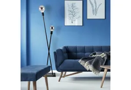Paco Home Stehlampe IKS, ohne Leuchtmittel, Stehlampe LED Lampe Wohnzimmer Vintage Retro Industrial Design E27 – Produktbild 1 von 1