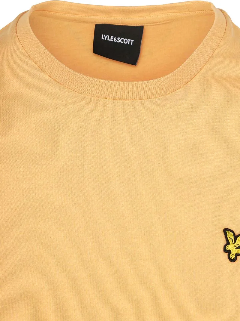 Lyle and Scott Lyle and Scott T-Shirt Honeycomb Orange - Größe S, Orange, – Produktbild 4 von 5