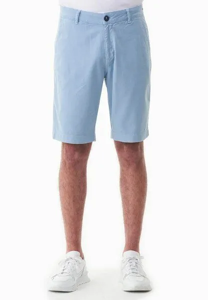 ORGANICATION ORGANICATION Shorts aus Bio-Baumwolle, Ice blue, – Produktbild 2 von 4