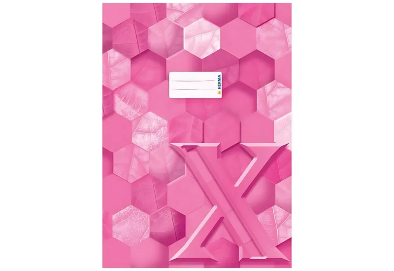 Herma Herma Schulheft Herma Heftschoner Serie X Karton FSC A4 rosa – Produktbild 1 von 1
