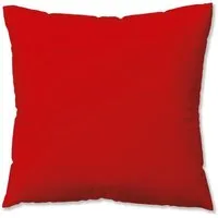 Schlafgut Schlafgut Kissenbezug Knitted Jersey - 95% Biobaumwolle, 5% Elasthan - uni, Red deep, – Produktbild 1 von 1