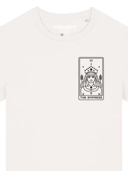 watapparel watapparel T-Shirt Frauen Tarot The Empress, Off white, – Produktbild 3 von 3