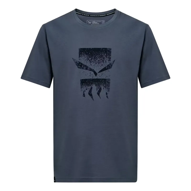 Salewa T-Shirt Salewa Eagle 3cime, Bleu, – Produktbild 1 von 1