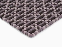 myfelt myfelt Filzkugelteppich Porto rechteckig, 100% Schurwolle – Produktbild 1 von 1