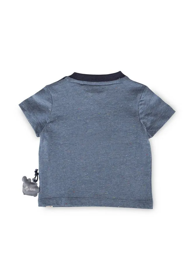 sigikid sigikid T-Shirt Happy Holiday für Babys Jungen (1-tlg), Blau, – Produktbild 2 von 4