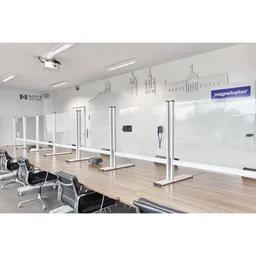 magnetoplan magnetoplan Hygienewand Spuckschutz B 829 mm – Produktbild 1 von 1