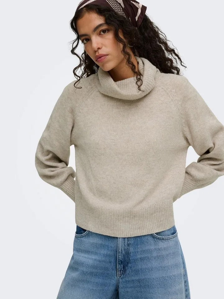 Only Only Strickpullover, Beige, – Produktbild 4 von 4